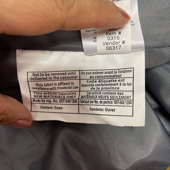 Eddie Bauer Men's Size XXL Yellow Puffer MVest Down Classic Sys Dkhoney - Picture 14 of 14